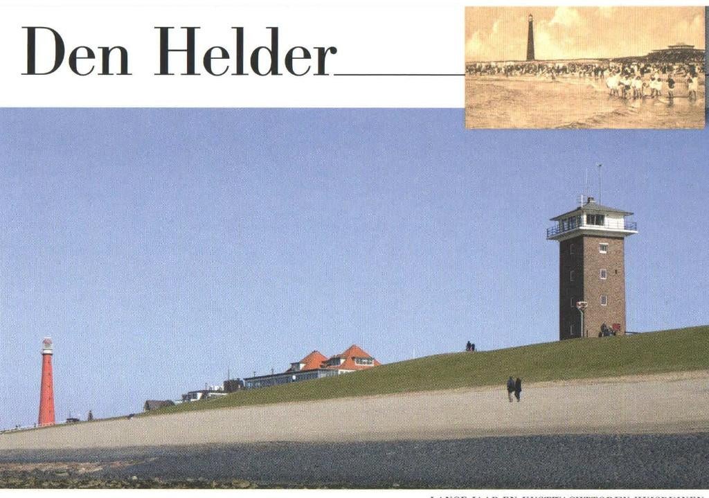 Ansichtkaart: Den Helder, Lange Jaap en kuntwachttoren, Ophalen of Verzenden, 1980 tot heden, Ongelopen, Noord-Holland