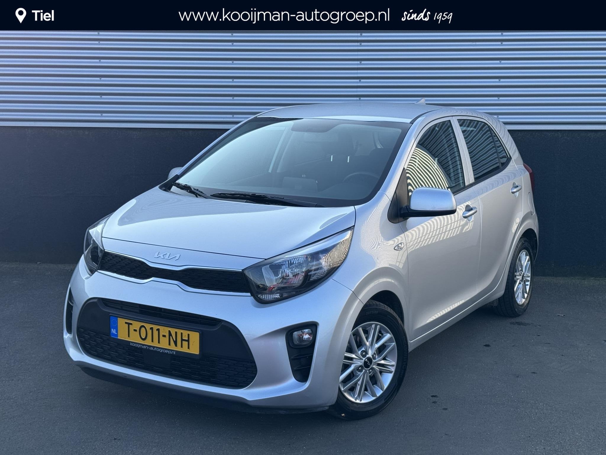 Kia Picanto 1.0 DPi DynamicLine Nieuw geleverd Dealeronderho, Auto's, Voorwielaandrijving, Stof, Gebruikt, 4 stoelen
