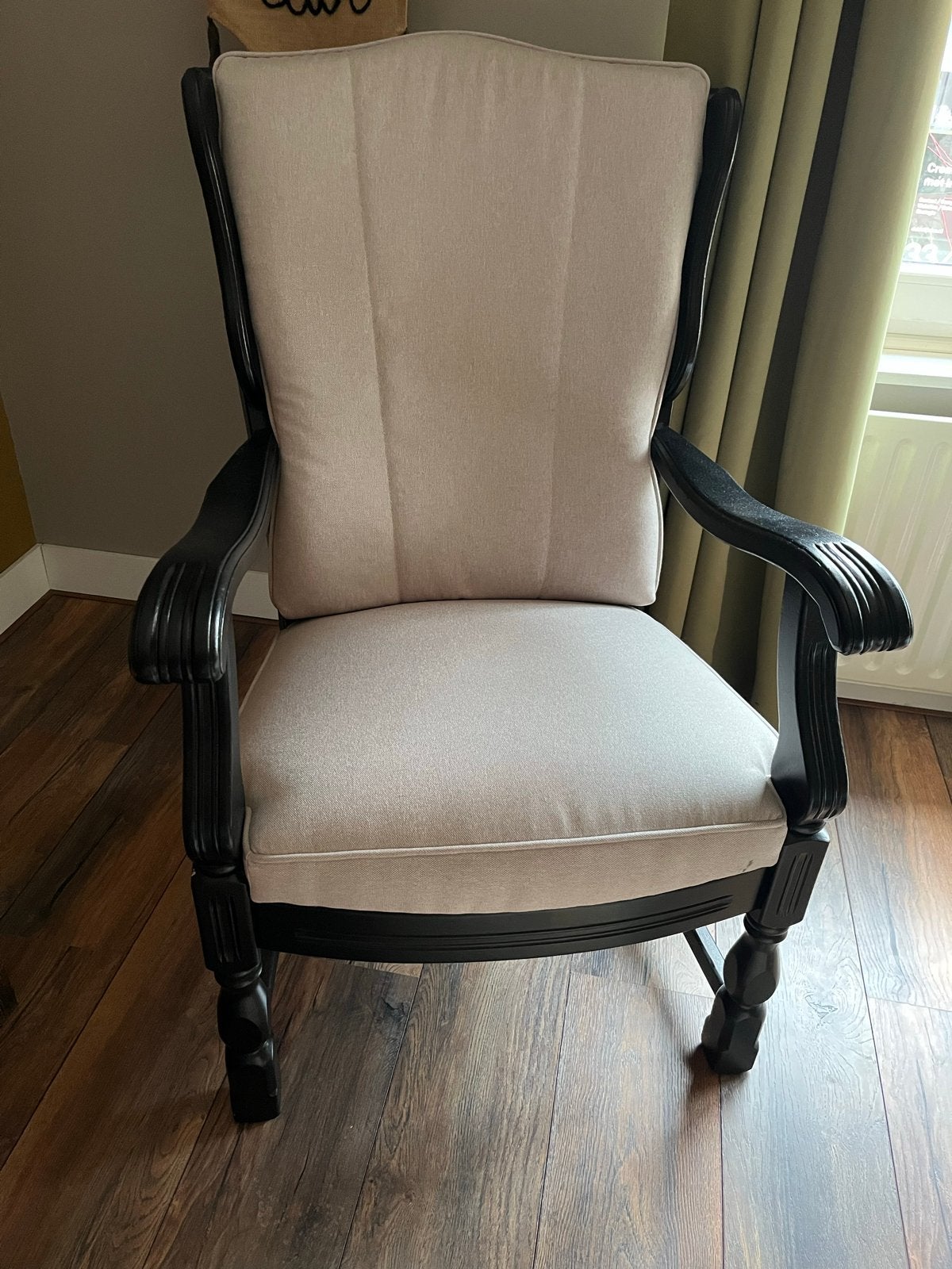 Klassieke Fauteuil / Stoel, Ophalen, Gebruikt, 75 tot 100 cm, 50 tot 75 cm