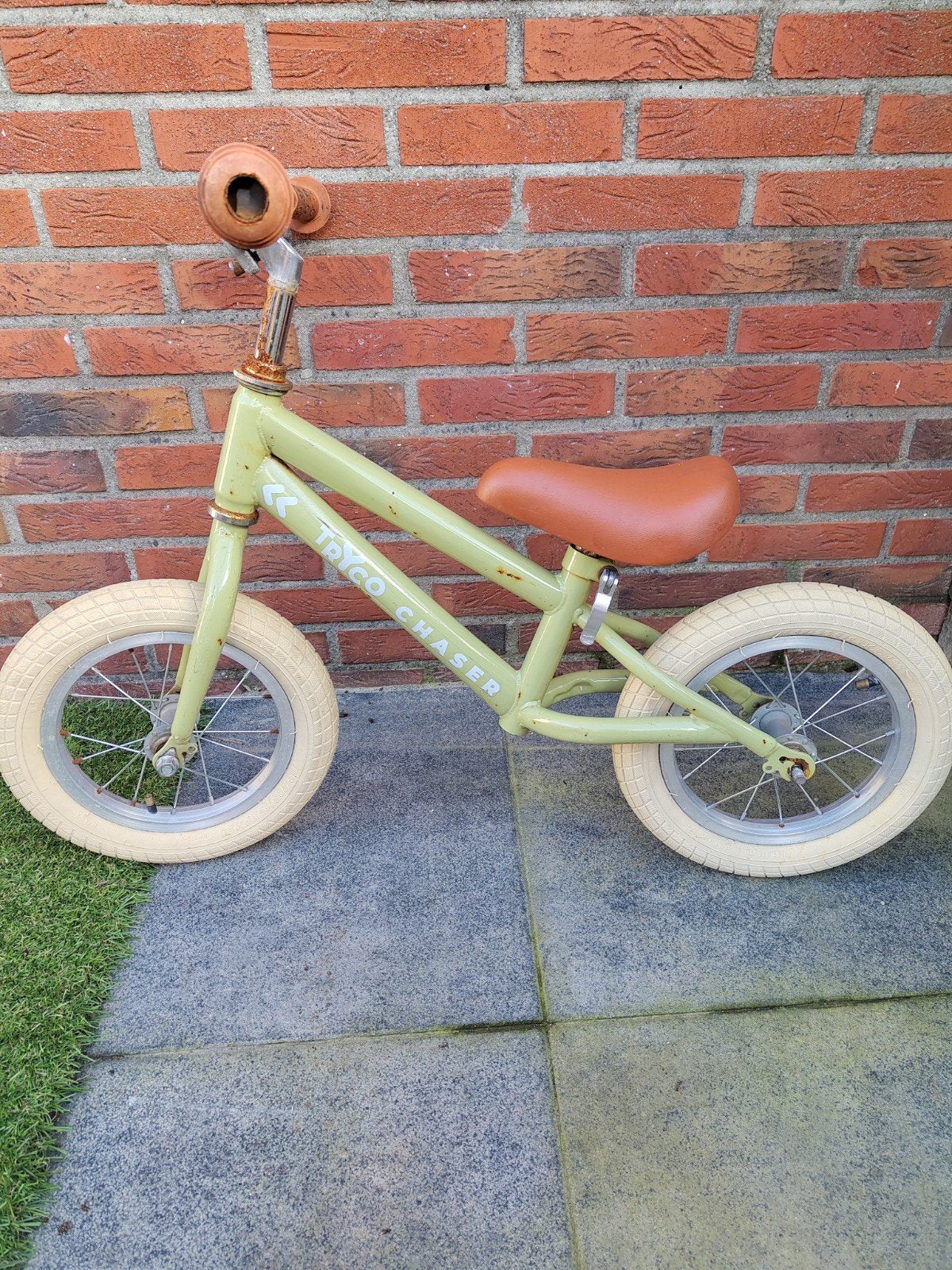 Tryco Chaser loopfiets 12 inch gebruikt, Kinderen en Baby's, Ophalen, Gebruikt, Loopfiets