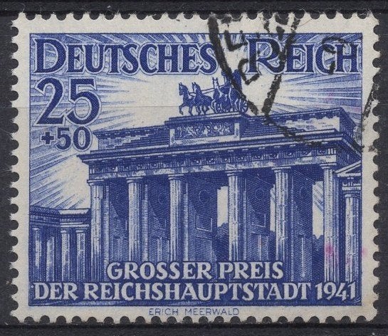 Duitse Rijk (131) - Brandenburger Tor, Postzegels en Munten, Verzenden, Duitse Keizerrijk, Gestempeld