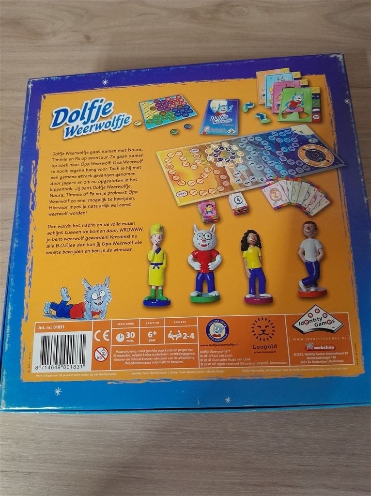 Dolfje weerwolfje het bordspel - s1488, Verzenden, Zo goed als nieuw