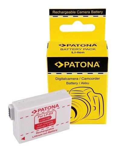Battery Canon LPE8 EOS 550D EOS 600D EOS 550-D EOS 600-D, Nieuw