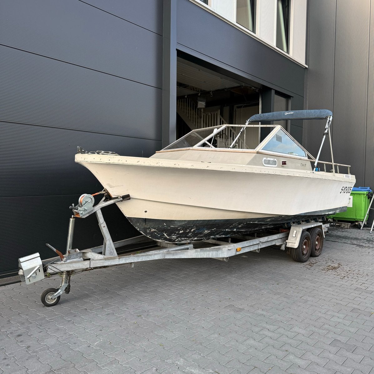 Windy 22 DC - Volvo B230FK Turbo - met trailer - Projectboot, Watersport en Boten, Motorboten en Motorjachten, Gebruikt, Binnenboordmotor