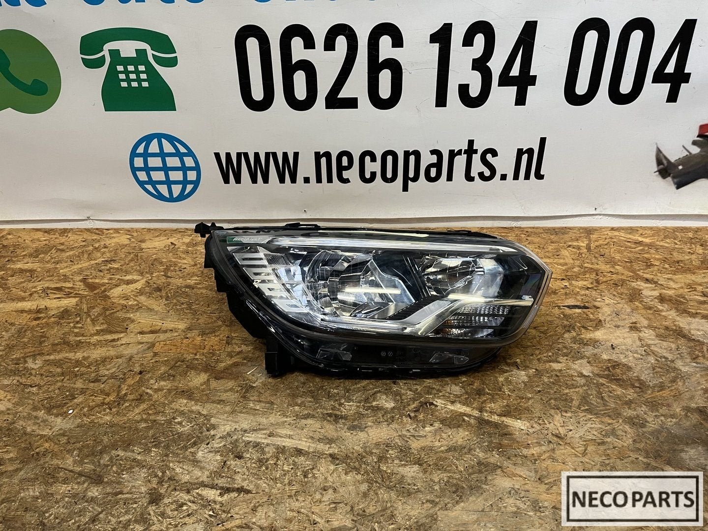 RENAULT EXPRESS KOPLAMP KOPLAMPEN RECHTS ORGINEEL, Gebruikt, -, Renault, -