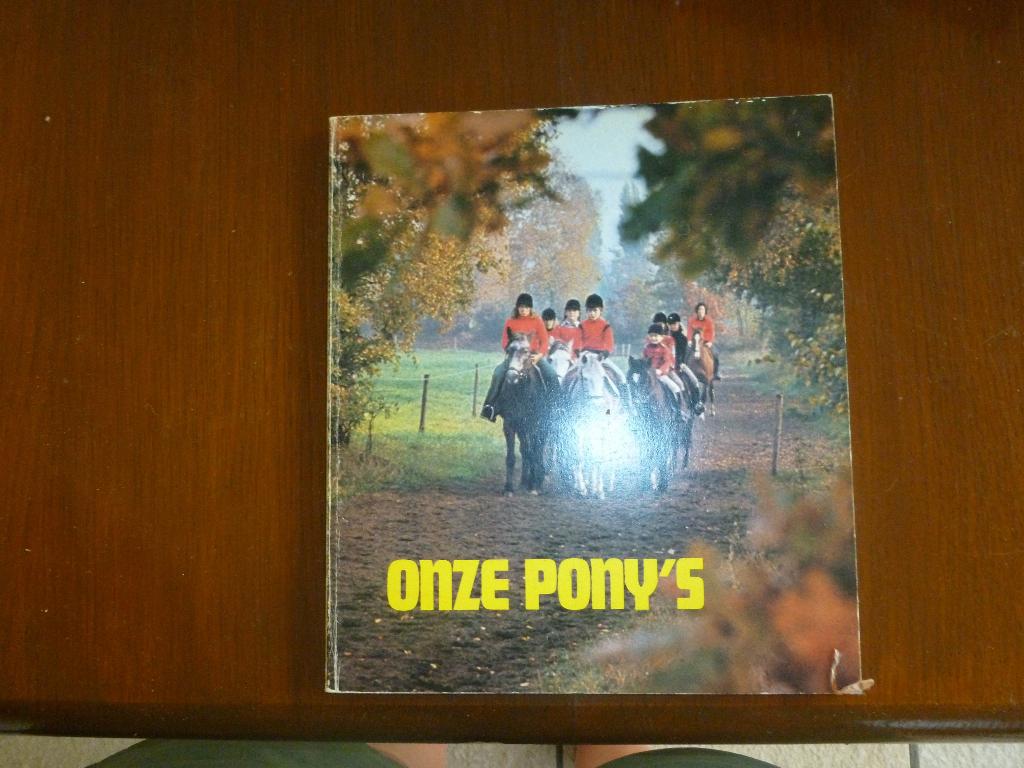 boek onze ponys, Ophalen of Verzenden, Zo goed als nieuw, Paarden of Pony's
