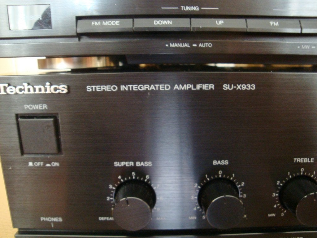 Technics SU-X933 versterker New Class A en Tuner ST-X933L, Overige merken, Gebruikt, Ophalen of Verzenden, Minder dan 60 watt