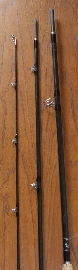 CJW Graphite Karper Medium Penhengel uit 1989 3-delig, Ophalen of Verzenden, Gebruikt, Overige typen
