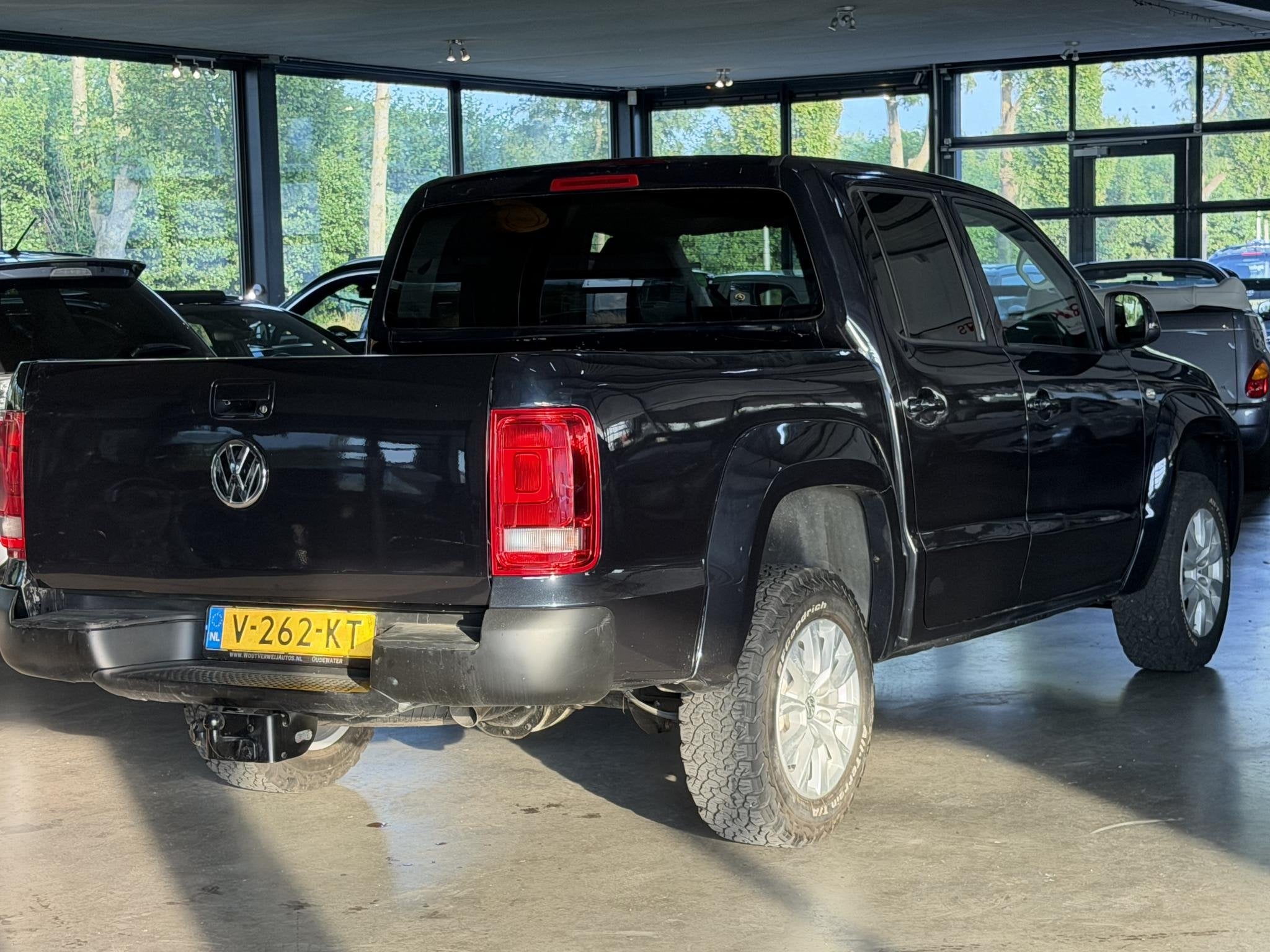 Volkswagen Amarok 3.0 TDI 4Motion Plus Cab Comfortline, Auto's, Stof, Gebruikt, Start-stop-systeem, Blauw