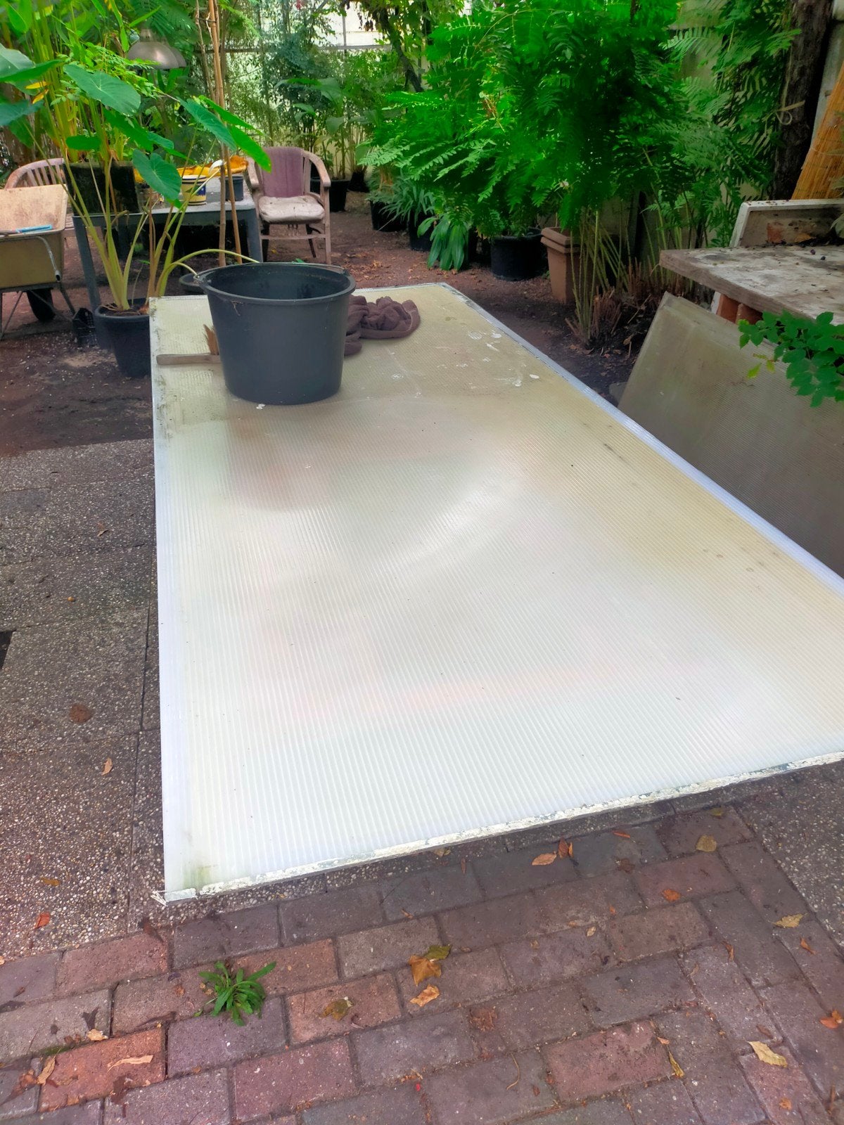 polycarbonaat kanaalplaat, Doe-het-zelf en Verbouw, Ophalen of Verzenden, Gebruikt, Overige materialen, Minder dan 20 mm