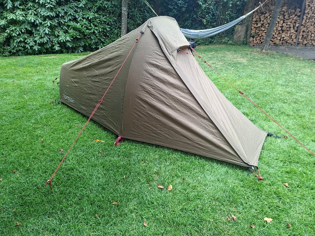 Tent 1 persoons Nordisk Svalbard 1 PU, Caravans en Kamperen, Verzenden, Gebruikt