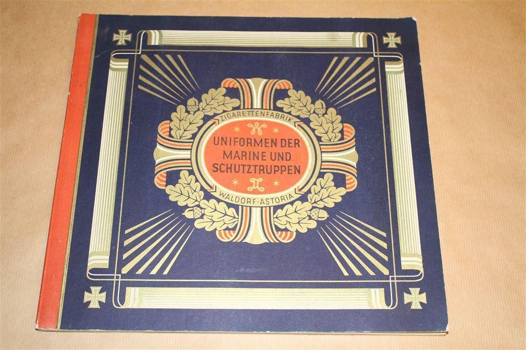 Plaatjesalbum - Uniformen der Marine und Schutztruppen - 193, Ophalen of Verzenden, Tweede Wereldoorlog, Gelezen, Overige onderwerpen