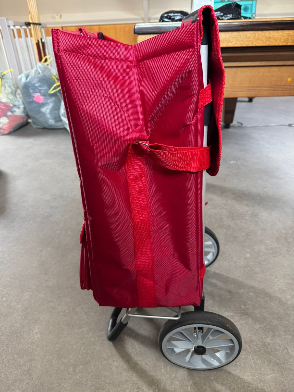 gan Boodschappen wagentje. Rood, Ophalen, Zo goed als nieuw, Rood, 30 cm of meer