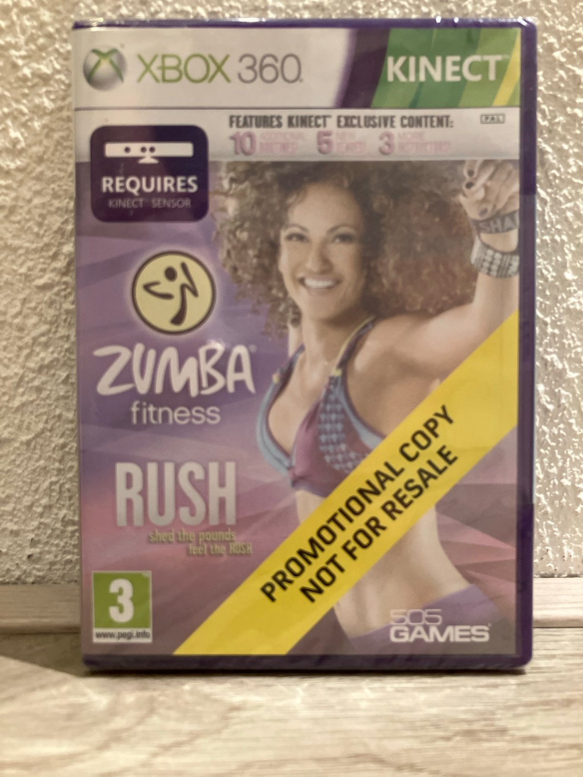 Zumba Fitness Rush - Xbox 360 Kinect (Promotie), Eén computer, Ophalen of Verzenden, Vanaf 3 jaar, Sport