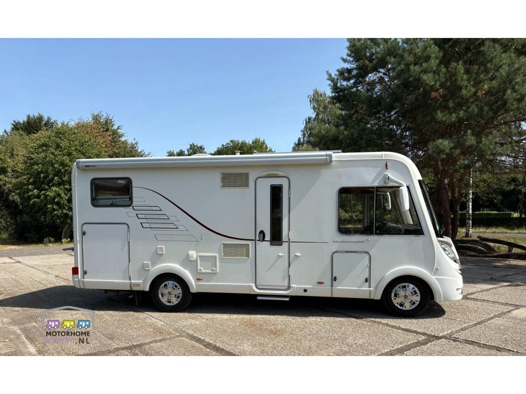 Hymer B594 Origineel NL kenteken, Caravans en Kamperen, Campers, Integraal, Achteruitrijcamera, Koelkast, Bedrijf