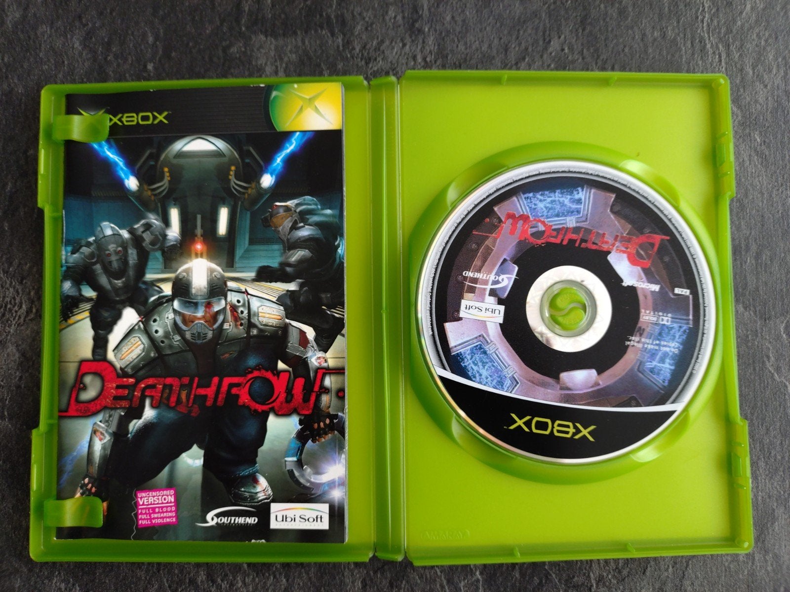 Deathrow Xbox Classic Game - Sci-Fi Combat Sport, Gebruikt, 2 spelers, Ophalen of Verzenden, Vanaf 16 jaar