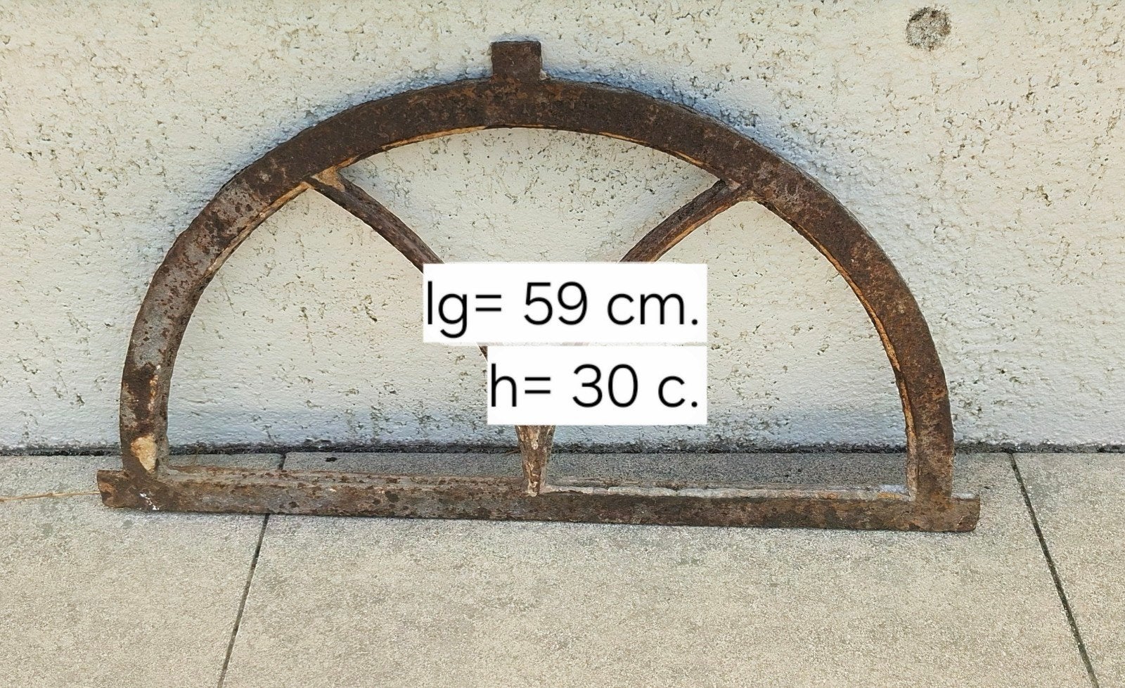 Antiek stalraam, Doe-het-zelf en Verbouw, Ophalen, Gevelraam of Ruit, Gebruikt, Minder dan 80 cm
