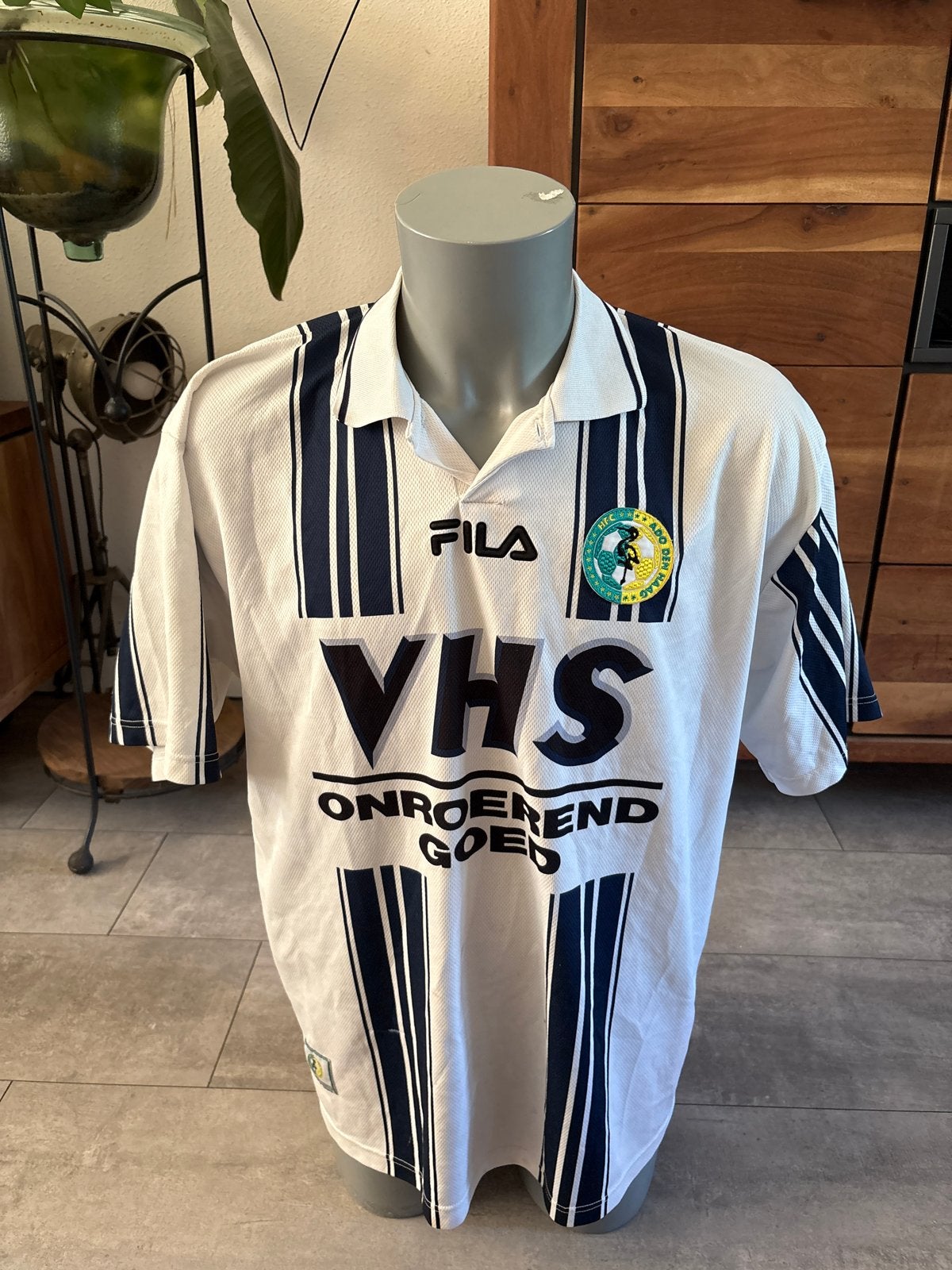 ADO Den Haag Voetbalshirt - Vintage Fila, Maat XL, Ophalen of Verzenden, Shirt