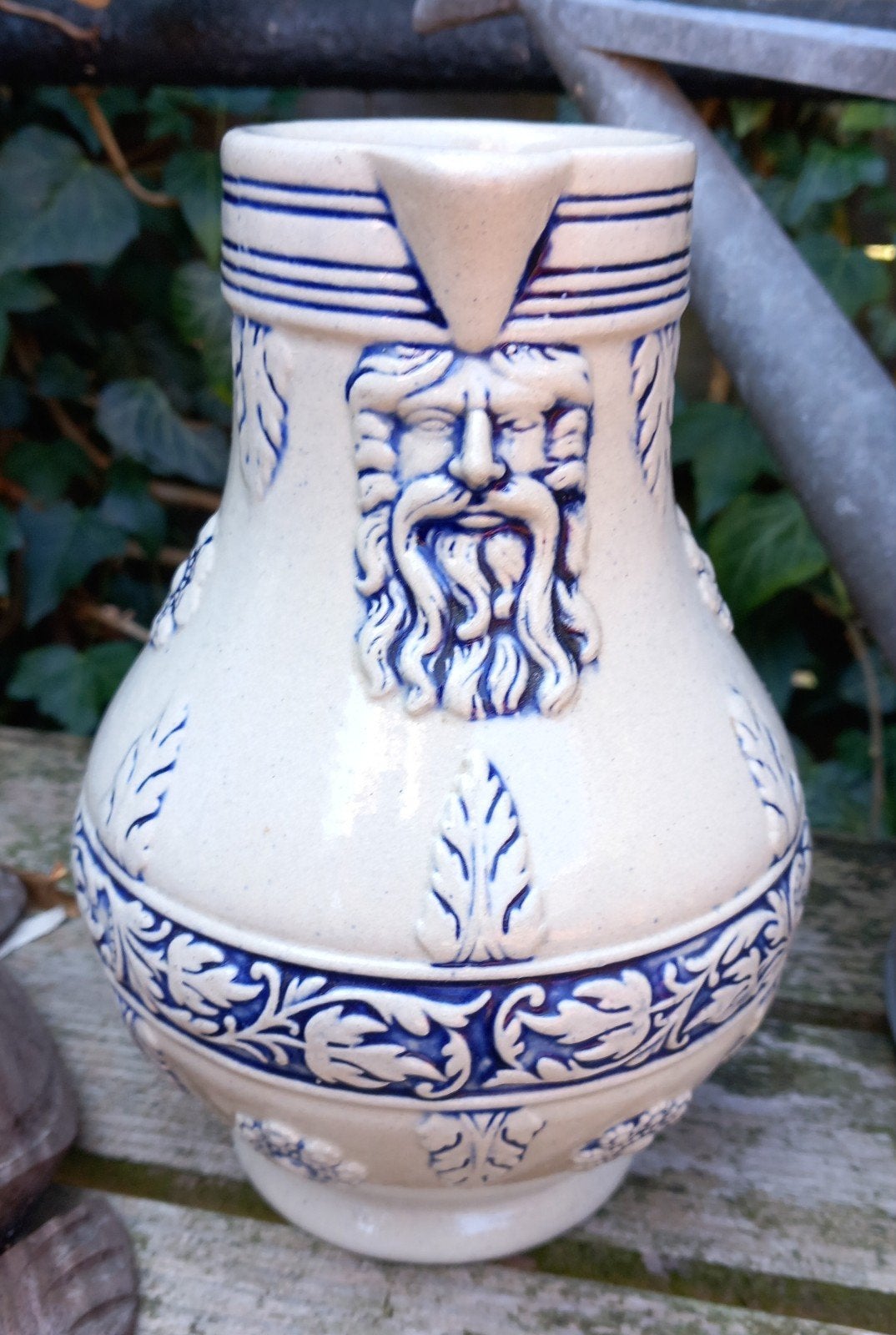 Baardmankruik van aardewerk, Antiek en Kunst, Ophalen of Verzenden