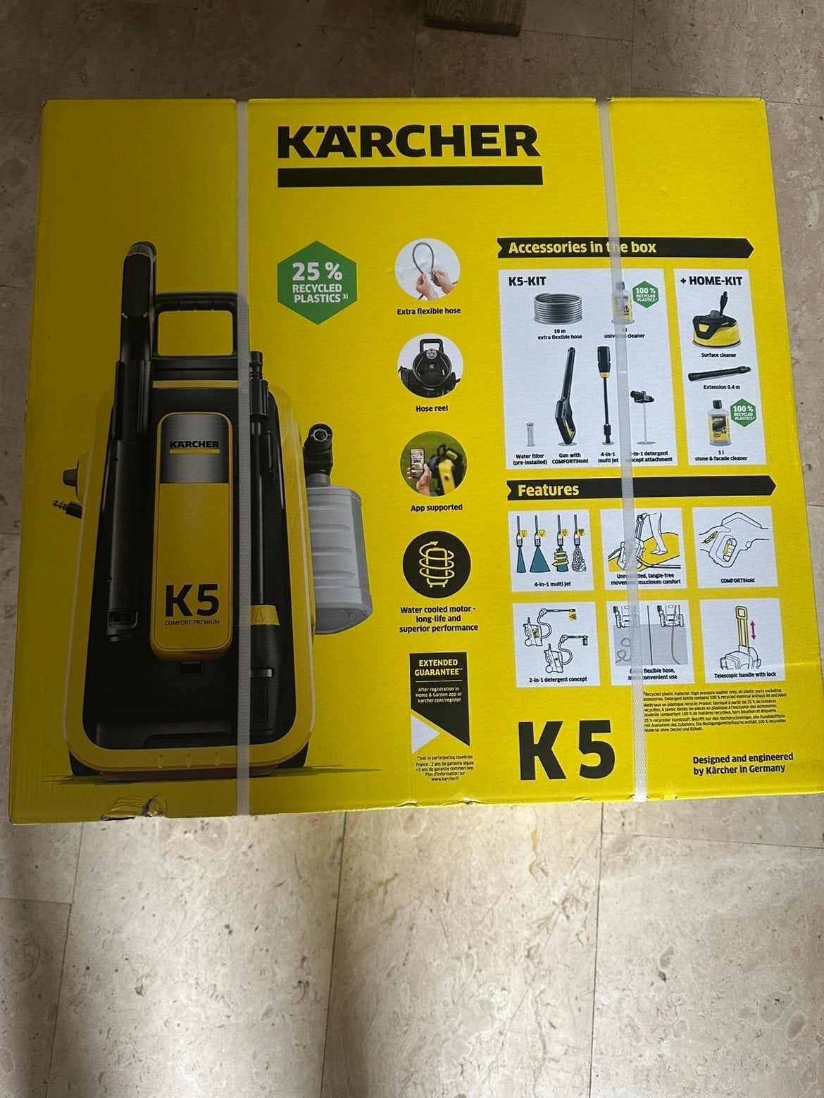 Hogedrukreiniger, Ophalen, Zo goed als nieuw, Elektrisch