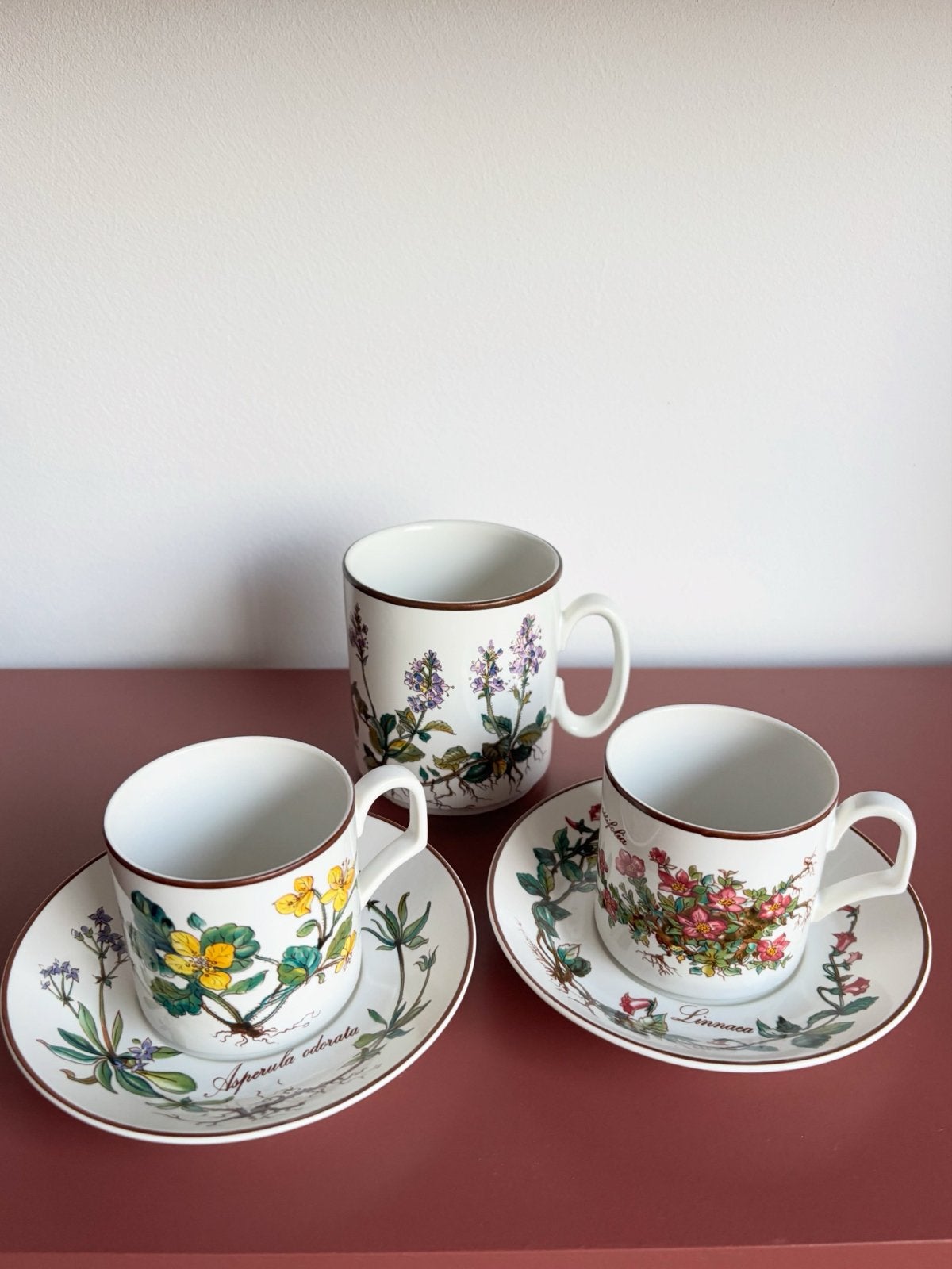 Villeroy & Boch Botanica kop en schotel en mok en schotel, Ophalen of Verzenden