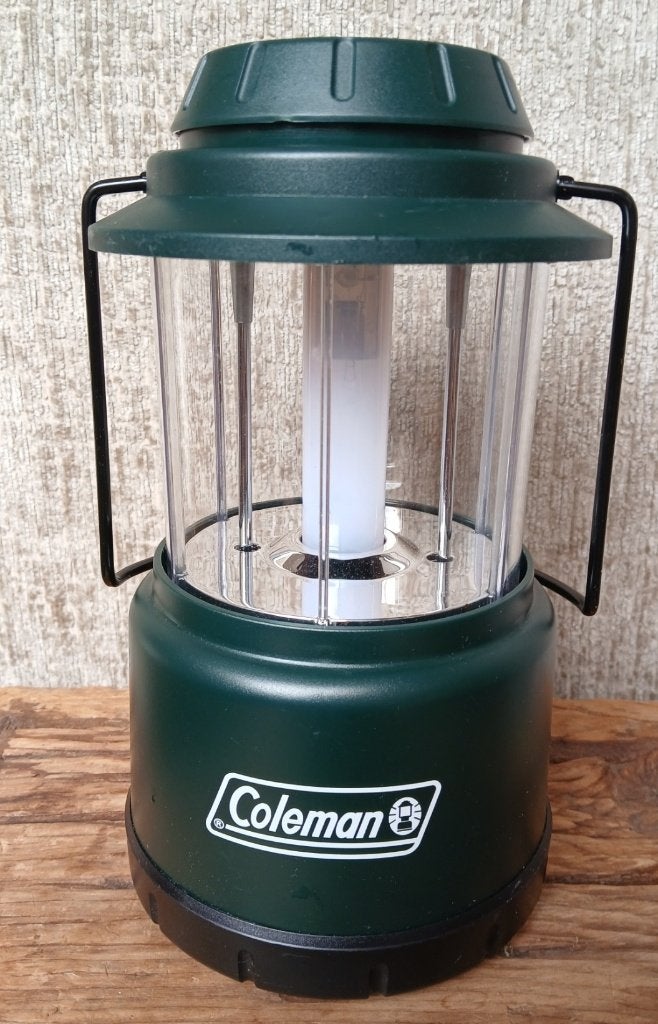 Coleman 4D Pack-Away Lantaarn, Ophalen of Verzenden, Gebruikt, Batterij