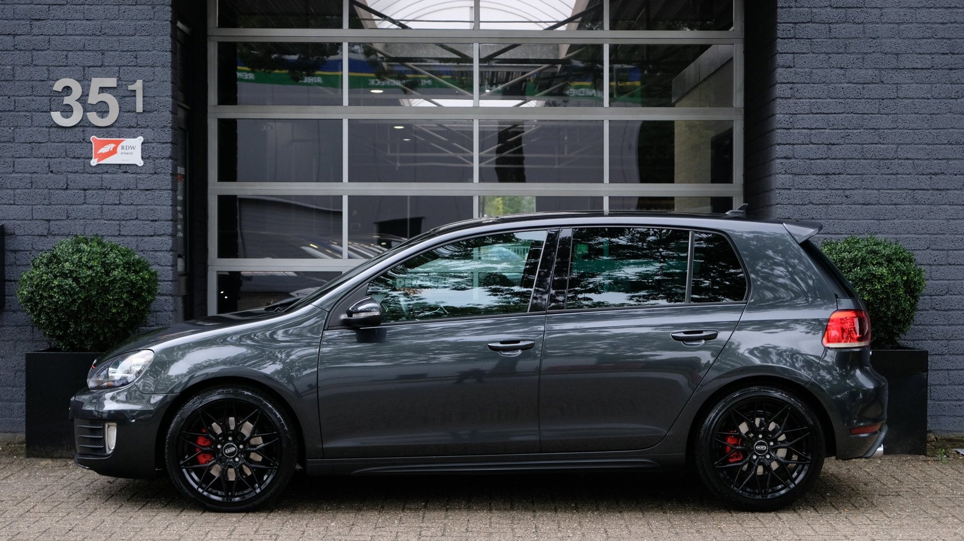 Volkswagen Golf 2.0 GTI 211PK DSG Navi Led, Euro 5, Stof, Gebruikt, Zwart