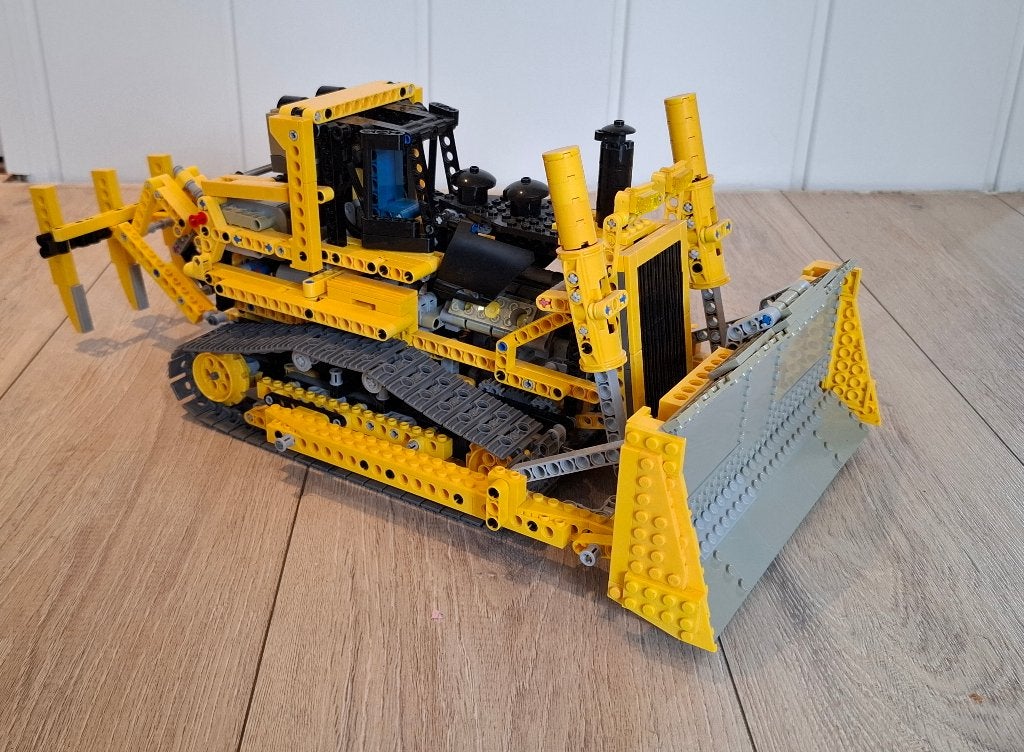 Lego Technic Gemotoriseerde bulldozer 8275, Lego, Compleet, Ophalen of Verzenden, Zo goed als nieuw