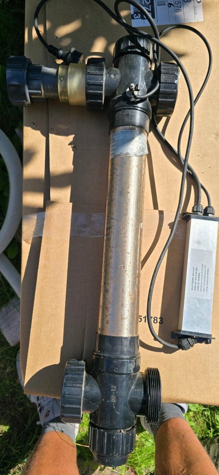 UV Lamp voor Zwembad of Vijver 40000L - UVC Pond Clean, Ophalen, Gebruikt