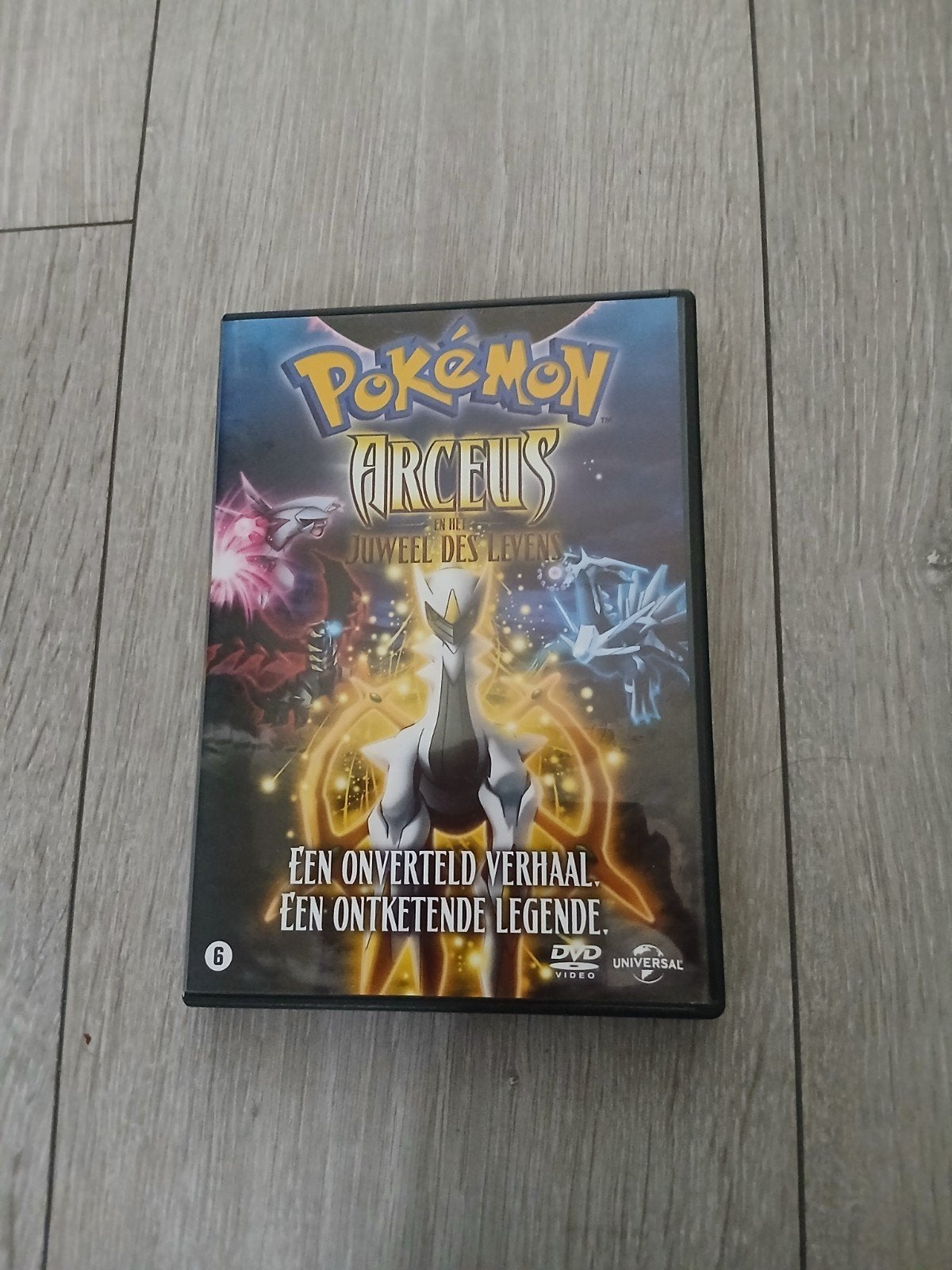 Pokemon arceus en het juweel des levens dvd, Vanaf 6 jaar, Ophalen of Verzenden, Zo goed als nieuw