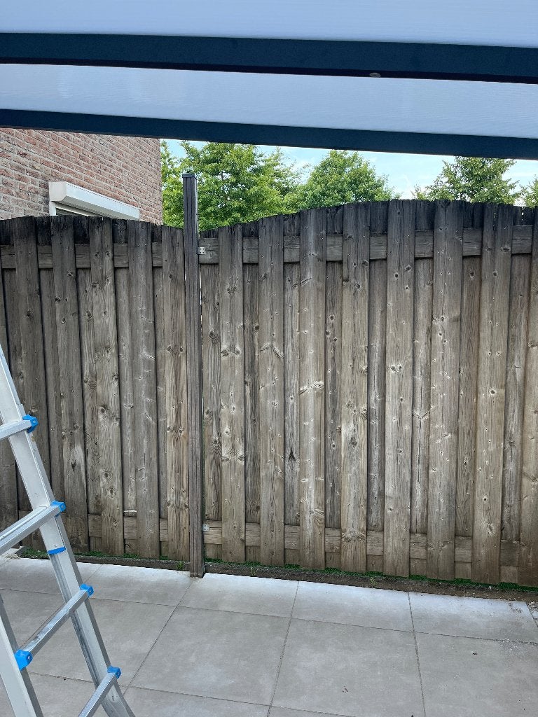 Goede staat Schutting 2 stuks 200cm schuttingen, Ophalen, Gebruikt, 2 meter of meer, 3 tot 6 meter