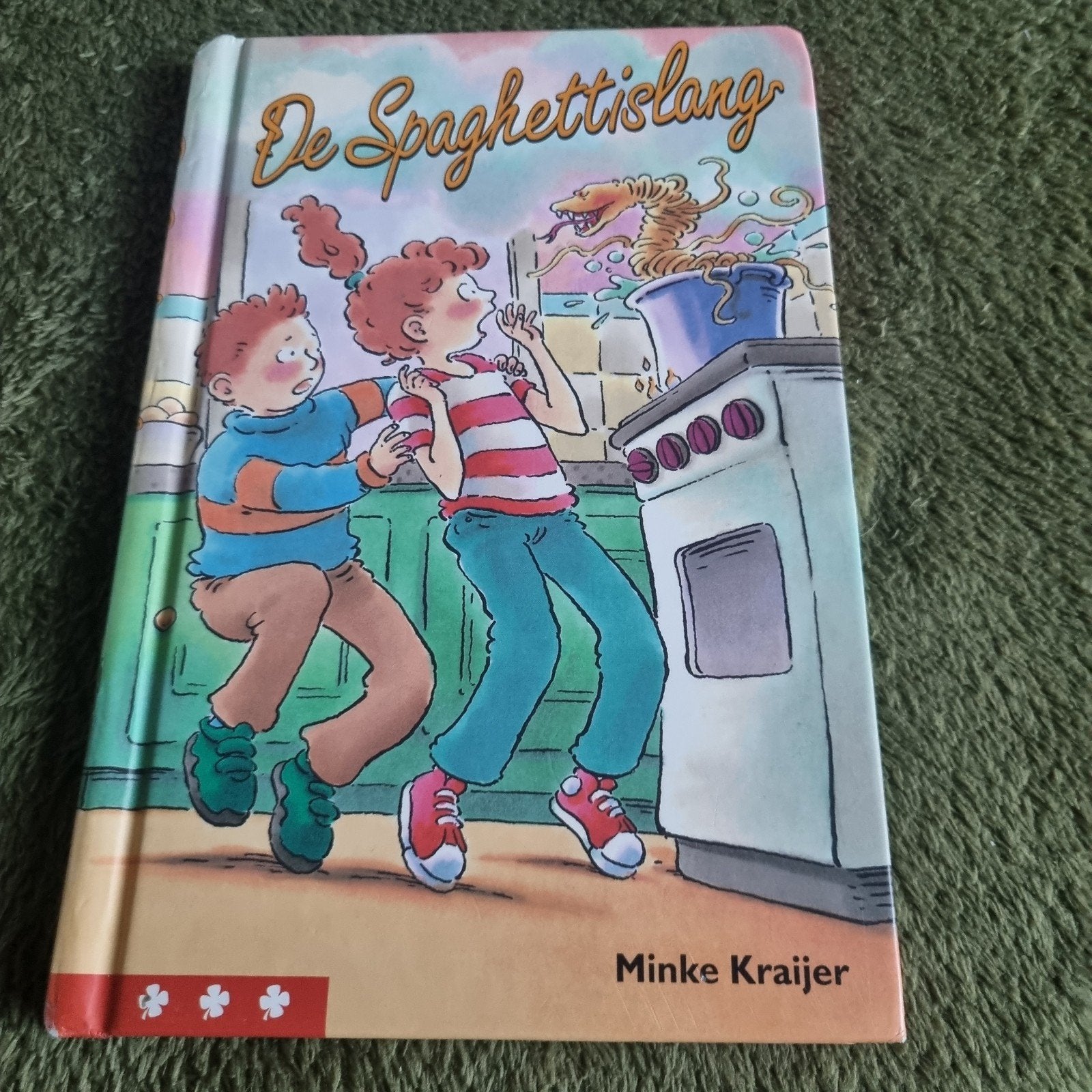 De Spaghettislang - Minke Kraijer (AVI 6), Ophalen of Verzenden, Zo goed als nieuw, Minke Kraijer, Fictie algemeen