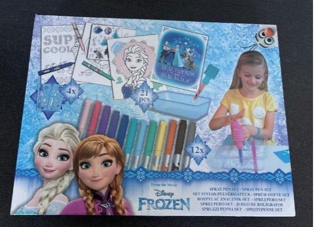 Frozen Spray Pen knutselset, Ophalen of Verzenden, Gebruikt, Gereedschap of Toebehoren
