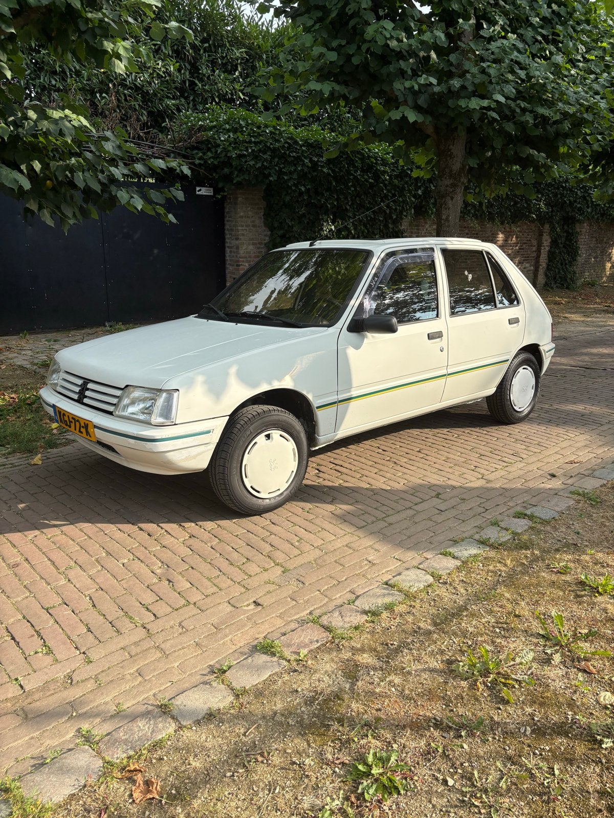 Peugeot 205 Green 1.4 |1990 |1e Eig |Orig. |Roestvrij |APK, Auto's, 65 pk, 1360 cc, 4 cilinders, Wit