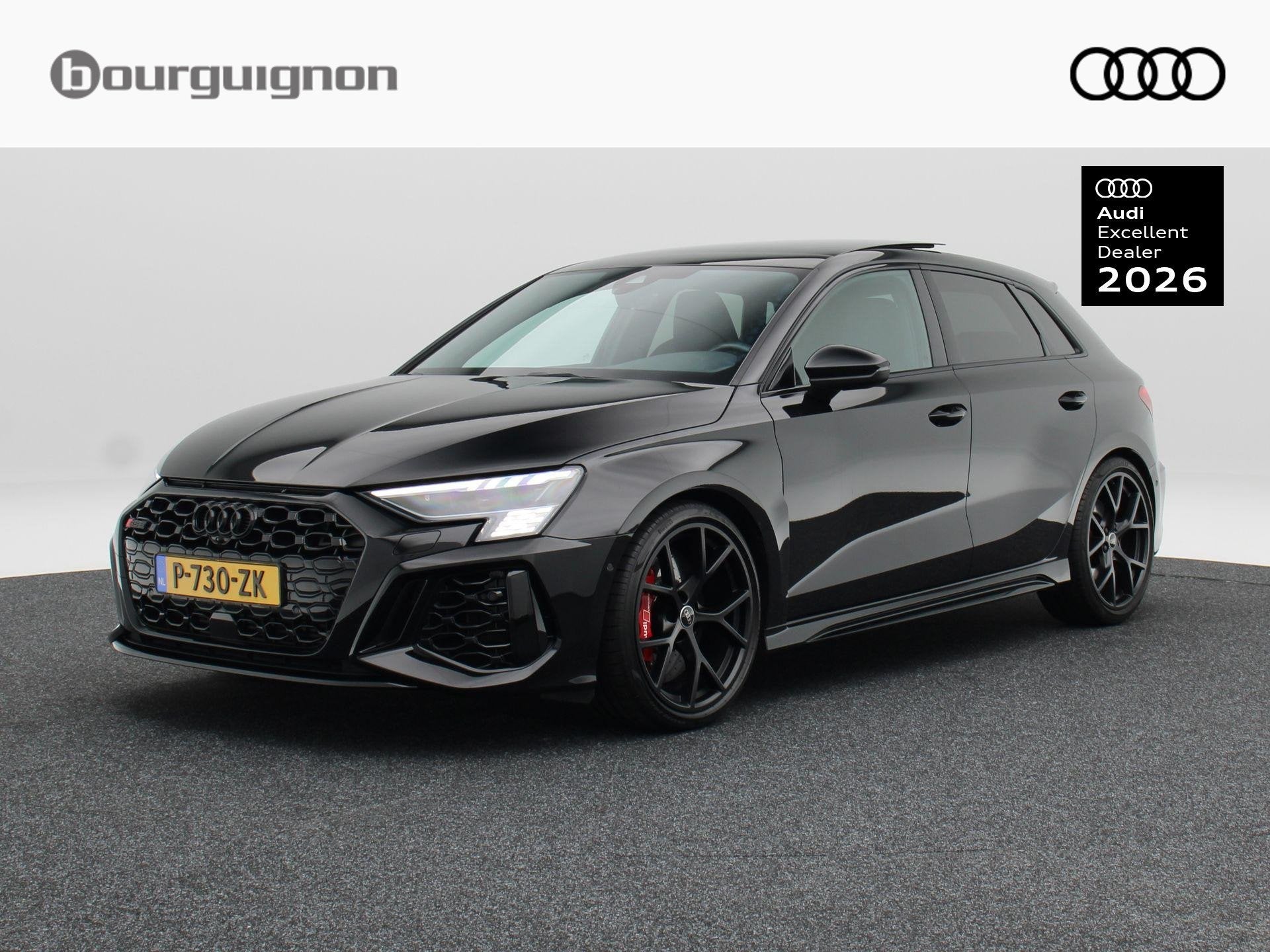 Audi RS3 Sportback 2.5 TFSi 400 Pk Automaat | Stoelverwarmin, Auto's, Automaat, Gebruikt, RS3, Zwart