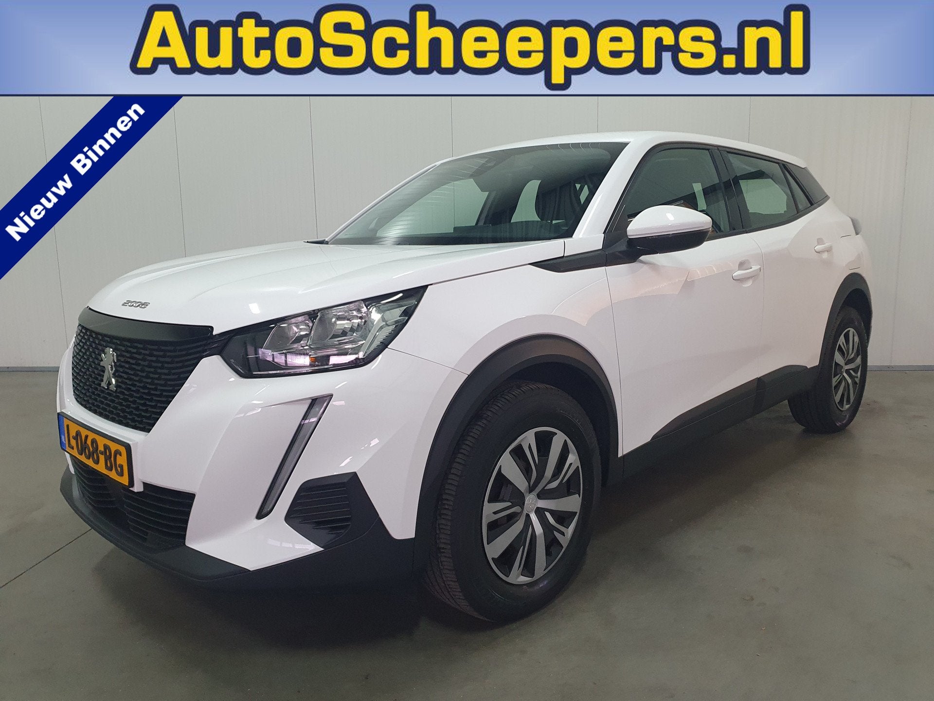 Peugeot 2008 1.2 PureTech Active ARCO/PDC/CARPLAY/CRUISE ., Auto's, Gebruikt, 1199 cc, Wit, Origineel Nederlands