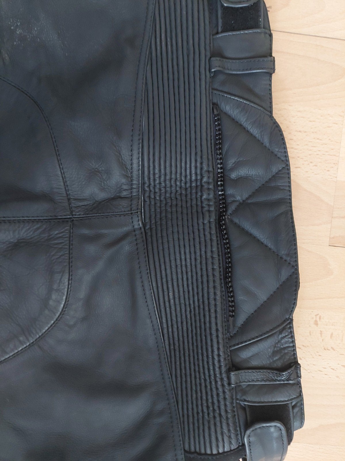 Evolution Leren Motorbroek Heren Maat 54 Zwart, Motoren, Ophalen of Verzenden, Heren, Broek | leer, Evolution Motorcycling Clothing
