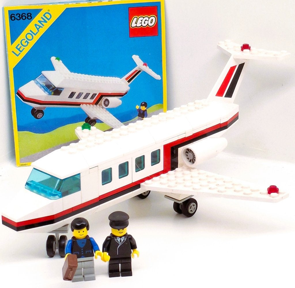 Lego 6368 Jet Airliner Legoland, Kinderen en Baby's, Speelgoed | Duplo en Lego, Lego, Ophalen of Verzenden, LEGOLAND, Complete set