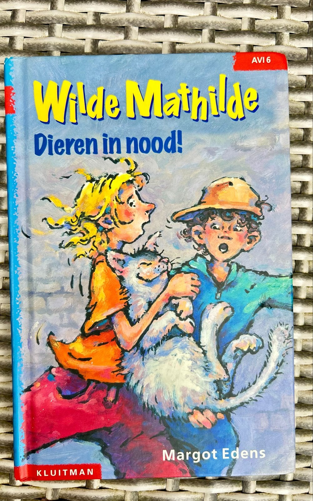 Wilde Mathilde: Dieren in nood! - AVI 6 kinderboek, Ophalen of Verzenden, Gelezen, Fictie algemeen