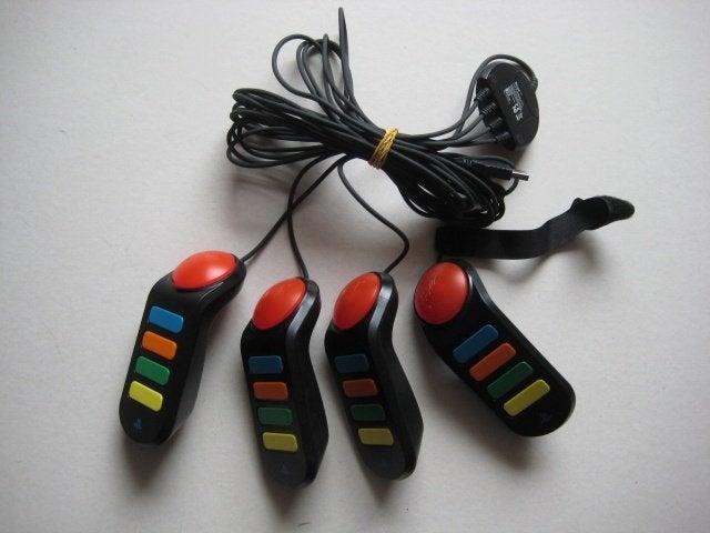 Buzzers Buzz quiz Playstation 2 3 PS2 PS3, Overige genres, Ophalen of Verzenden, Zo goed als nieuw, 3 spelers of meer