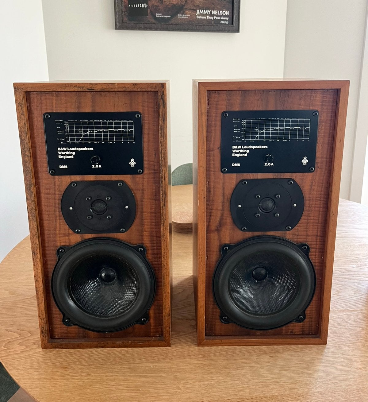 Vintage B&W DM5 Luidsprekers – Matching Pair (7091/7092), Audio, Tv en Foto, Luidsprekers, Ophalen, Zo goed als nieuw, Bowers & Wilkins (B&W)