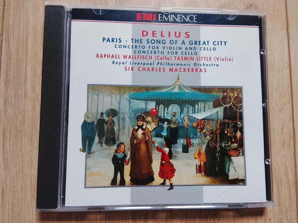 Delius Paris Concerto Violin & Cello & Cello Concerto EMI, Ophalen of Verzenden, Modernisme tot heden, Zo goed als nieuw, Orkest of Ballet