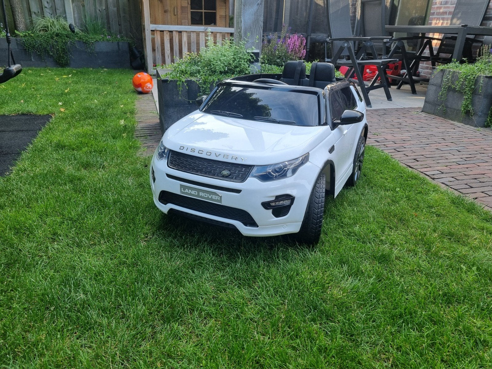 Land Rover Discovery elektrische kinderauto, Kinderen en Baby's, Ophalen, Zo goed als nieuw, Afstandsbediening