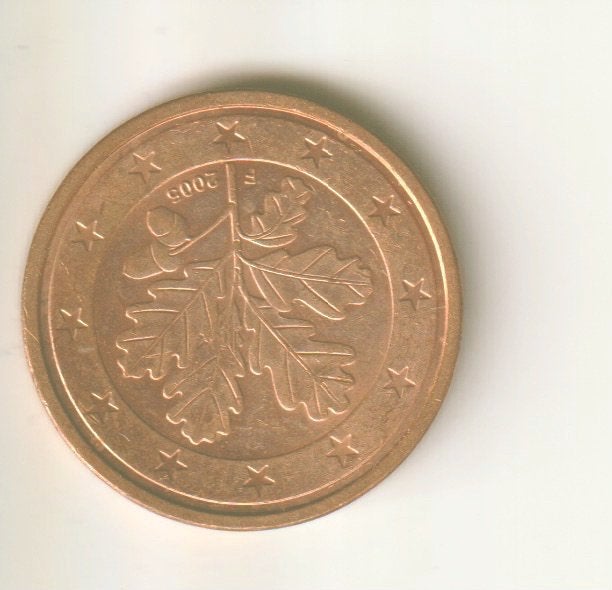 2 cent 2005 f duitsland, Postzegels en Munten, Munten | Europa | Euromunten, Verzenden, Duitsland, 1 cent