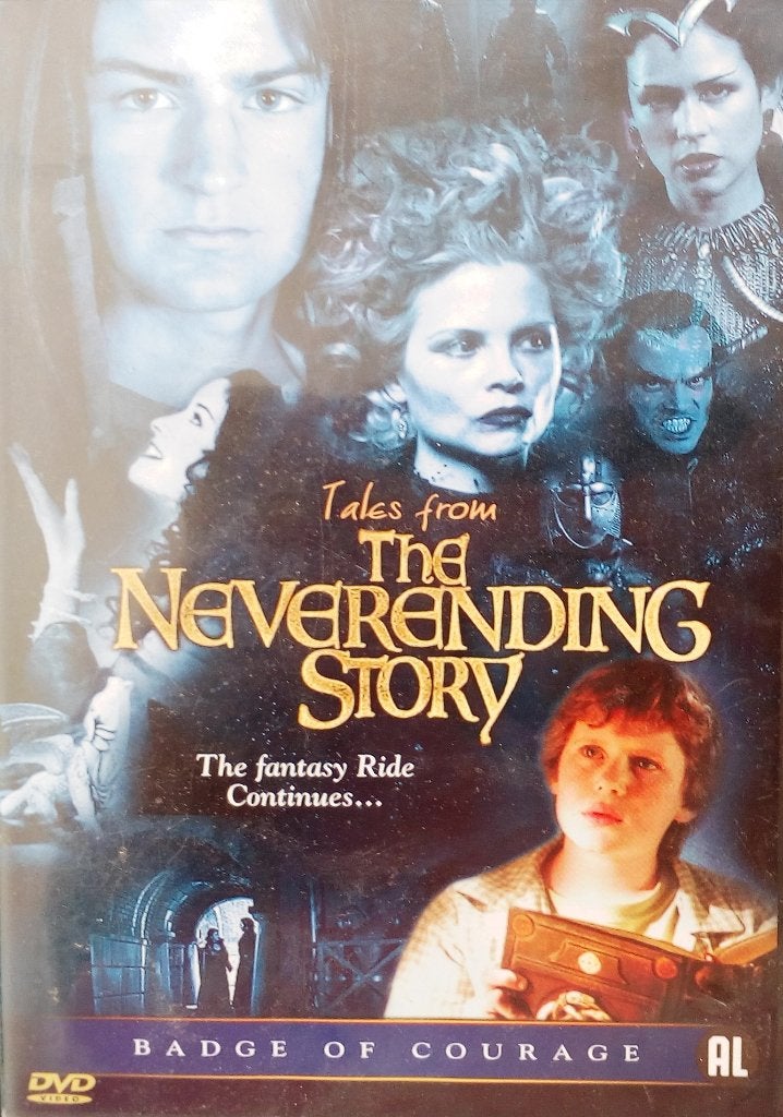 Dvd -The Neverending Story - Badge Of Courage/ Story 3, Alle leeftijden, Ophalen of Verzenden, Zo goed als nieuw, Fantasy