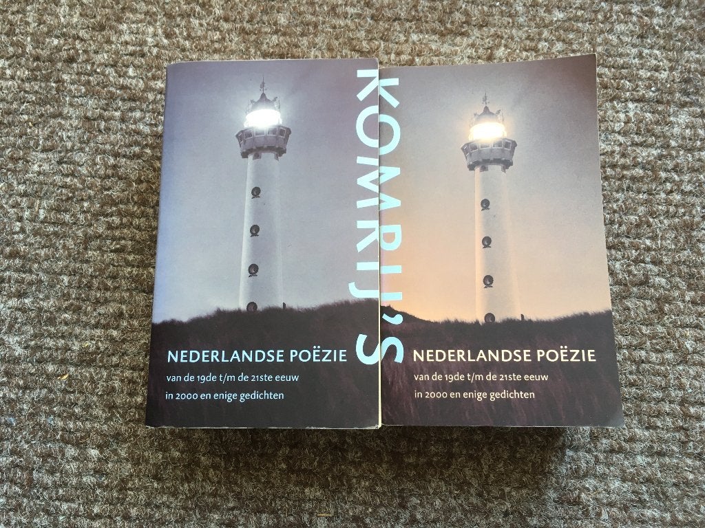 gerrit komrij's deel 1 en 2 nederlandse poezie 19de tm 21ste, Ophalen of Verzenden, Gerrit Komrij