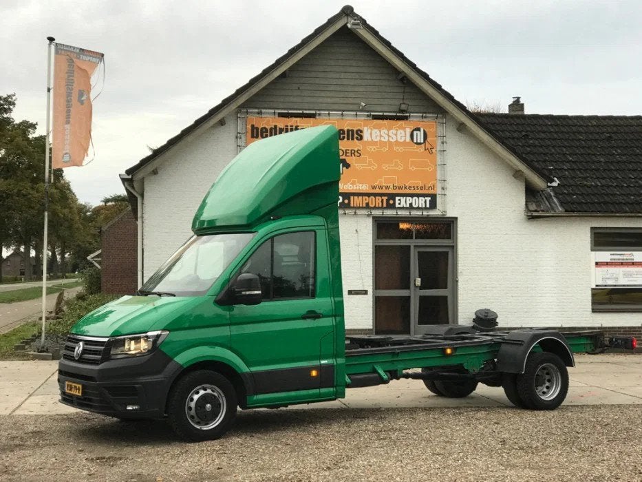 Volkswagen Crafter 50 2.0 TDI 130 kW Euro 6 Automaat Dubbel, Auto's, Bestelauto's, Bedrijf, Te koop, ABS, Airconditioning, Bluetooth