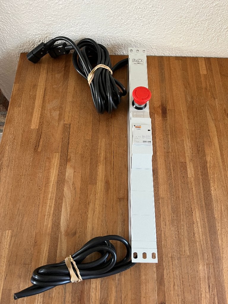 Pulti rack strook met Merlin Multi 9 CT magneetschakelaar, Ophalen of Verzenden, Zo goed als nieuw