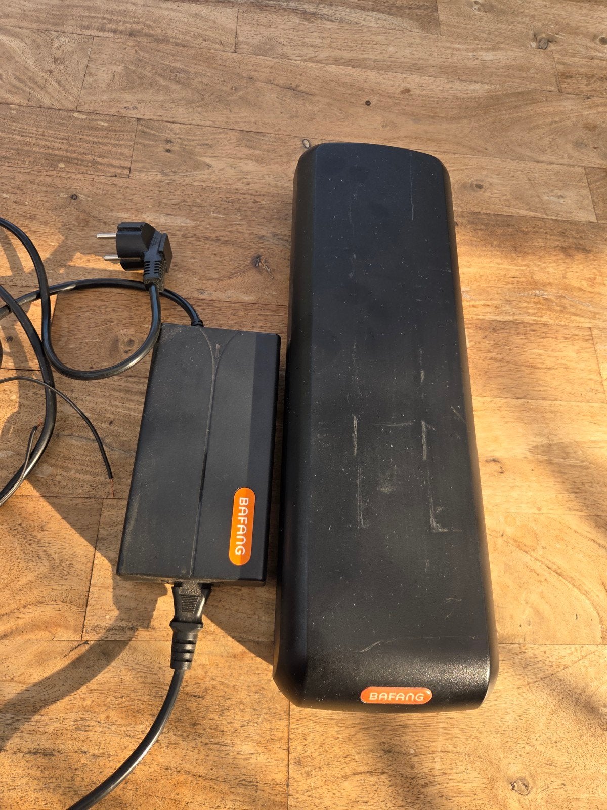 Bafang fietsaccu en oplader, Ophalen