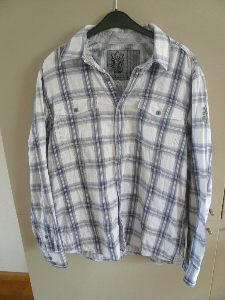 Mooie blouse / overhemd van ESPRIT maat XL, Ophalen of Verzenden, Zo goed als nieuw, Esprit, Grijs